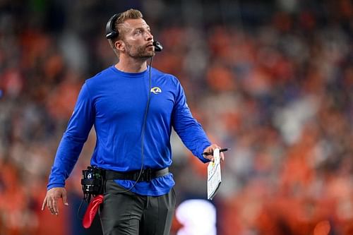 Los Angeles Rams head coach Sean McVay