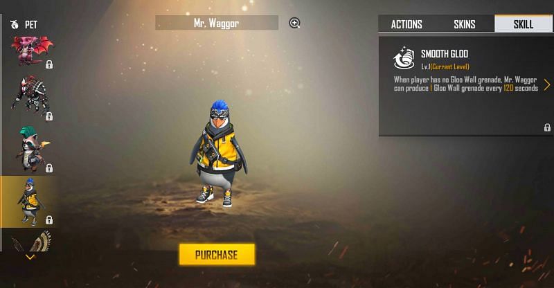 Mr Waggor and its ability (Image via Free Fire)