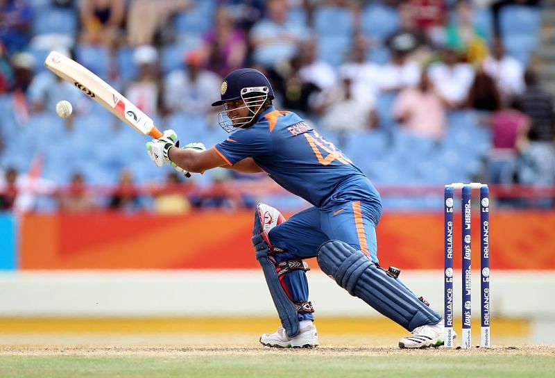 Suresh Raina scored a century for India in ICC T20 World Cup 2010