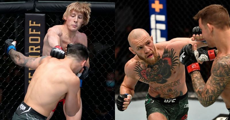 UFC debutant Paddy Pimblett (left) has once again lauded MMA superstar Conor McGregor (right) [Photo Credit: Getty Images]