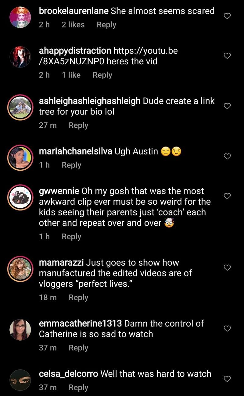 The internet reacts to the now-deleted clip 2/3 (Image via defnoodles/Instagram)