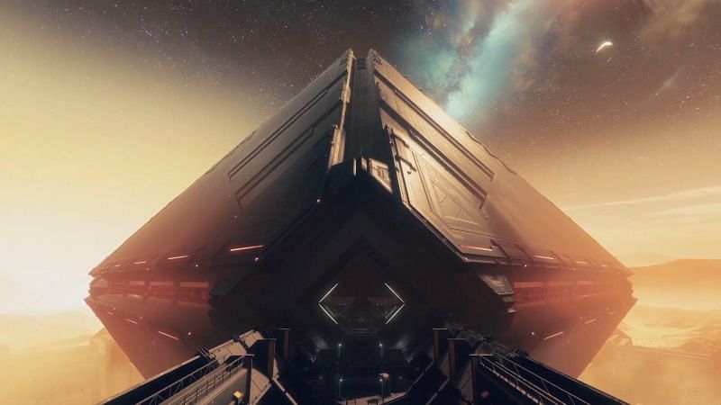 The Warmind inside Destiny 2 Mars in Year 1 (Image via Bungie)