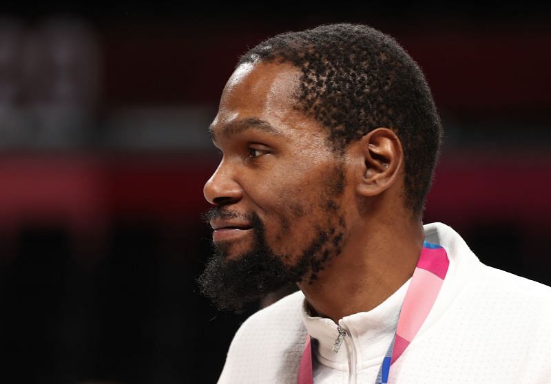 Kevin Durant, who turned 33 on Wednesday, won a gold medal at Tokyo 2021