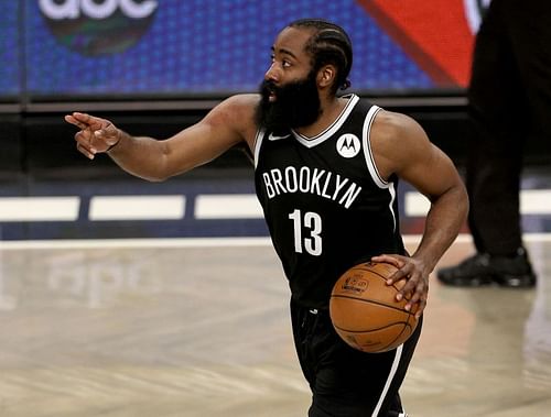 James Harden of the Brooklyn Nets is among the NBA's all-time great shooting guards