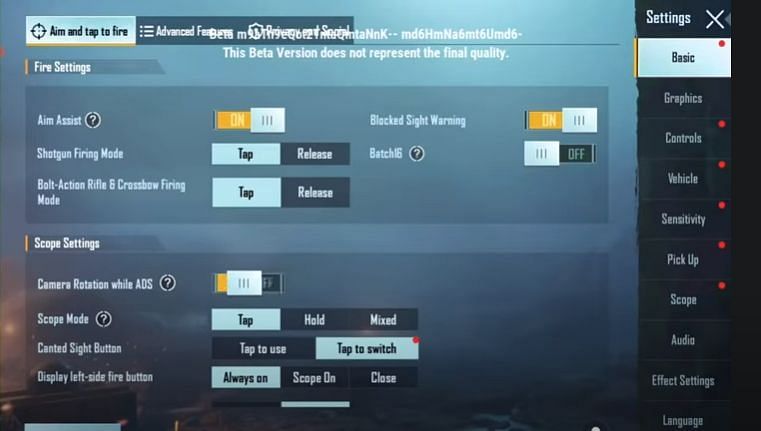 New UI changes in-game (Image via Krafton)