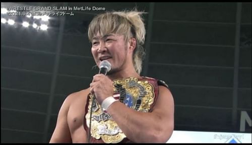 Hiroshi Tanahashi recently defended the IWGP US Heavyweight Championship at the MetLife Dome