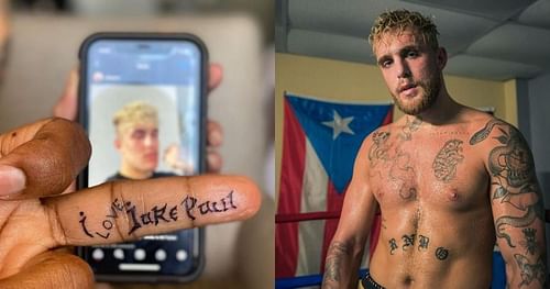 Jake Paul (left) [Images Courtesy: @twooodley @jakepaul on Instagram]