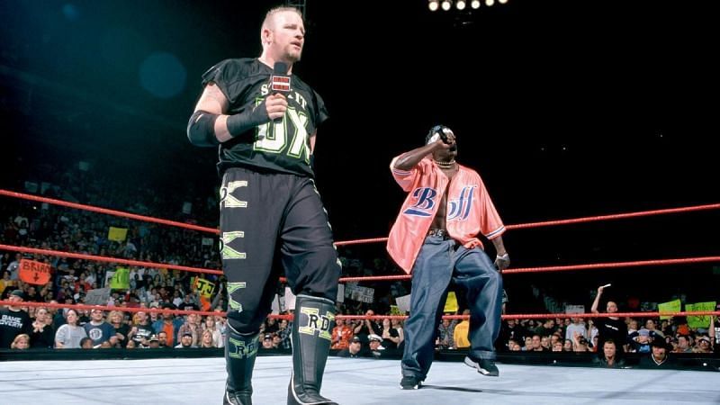 Road Dogg and R-Truth on WWE RAW in 2000