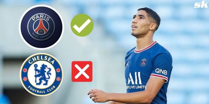 "I haven't made a mistake"- Achraf Hakimi explains why he rejected Chelsea for PSG