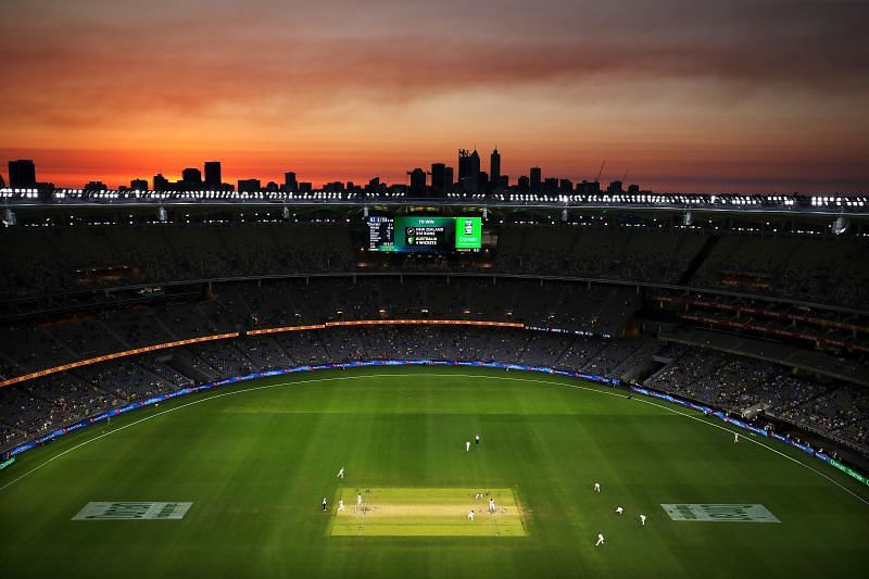 The Perth Stadium is due to host the fifth Ashes Test