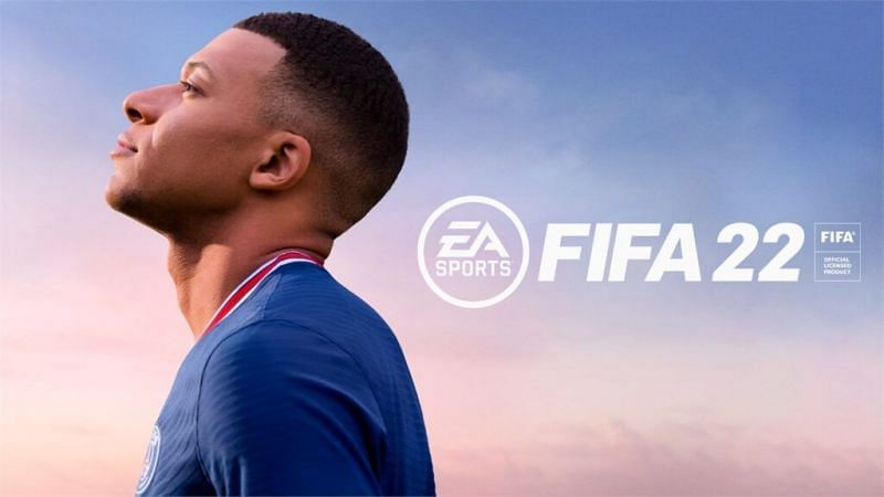 Kylian Mbappe retains his place on the cover of FIFA 22 (Image via EA Sports)