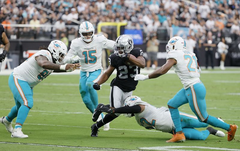 Miami Dolphins v Las Vegas Raiders