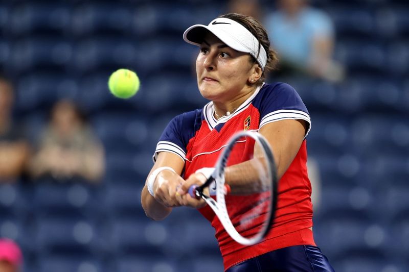 Bianca Andreescu scored a hard-fought win over Maria Sakkari in Miami earlier this year.