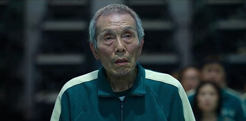 Squid Game&#039;s Old Man has broken the hearts of thousands of viewers with finale reveal. (Image via Netflix)