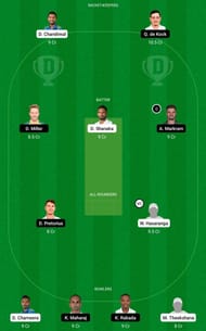 SL vs SA Dream11 Fantasy Tip #2