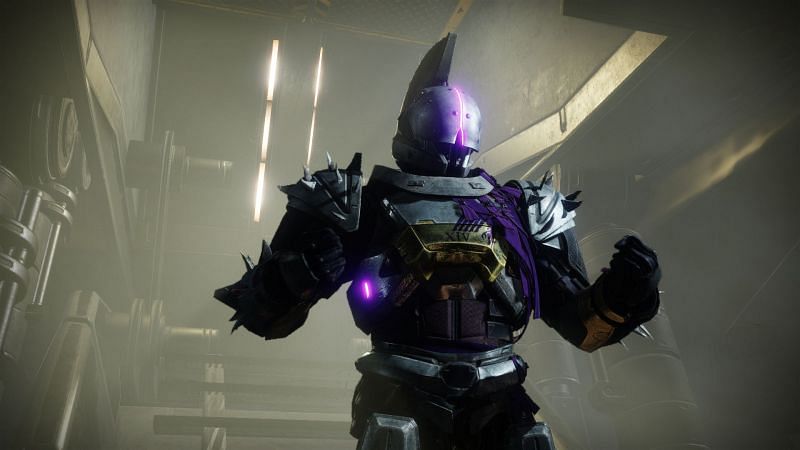 Destiny 2 Trials of Osiris vendor, Saint-14 at the Tower Hangar (Image via Bungie)