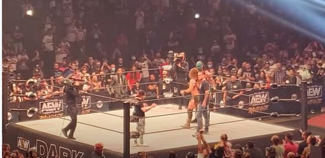 WATCH: CM Punk sings with AEW stars after Rampage went off the air