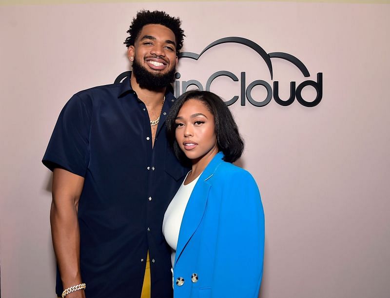 Jordyn Woods and Karl-Anthony Towns (Image via Getty Images)