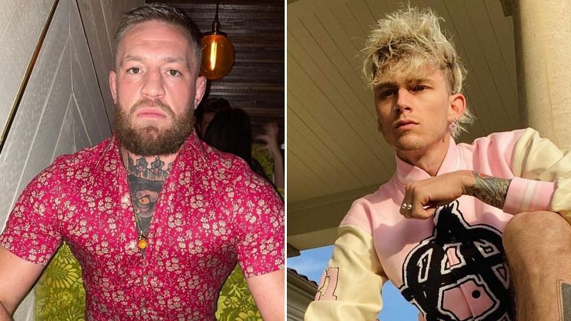 Conor McGregor and Machine Gun Kelly (Image via Instagram/thenotoriousmma and machinegunkelly)