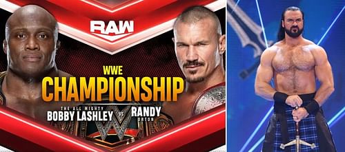 Bobby Lashley vs. Randy Orton is scheduled for RAW this coming week