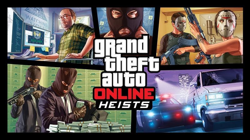 Heist in GTA Online (Image via Rockstar Games)