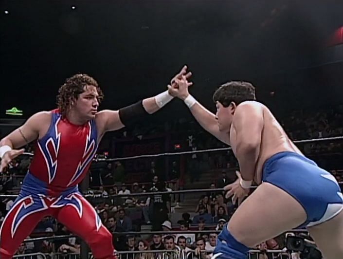 Yoshihiro Tajiri vs Super Crazy from ECW in 1999