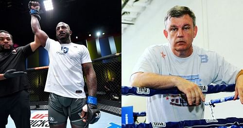 Khalil Rountree (left), Teddy Atlas (right) [Images Courtesy: @ufc @teddy_atlas on Instagram]