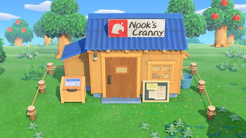 Nook&#039;s Cranny could be due for an upgrade (Image via Nintendo)