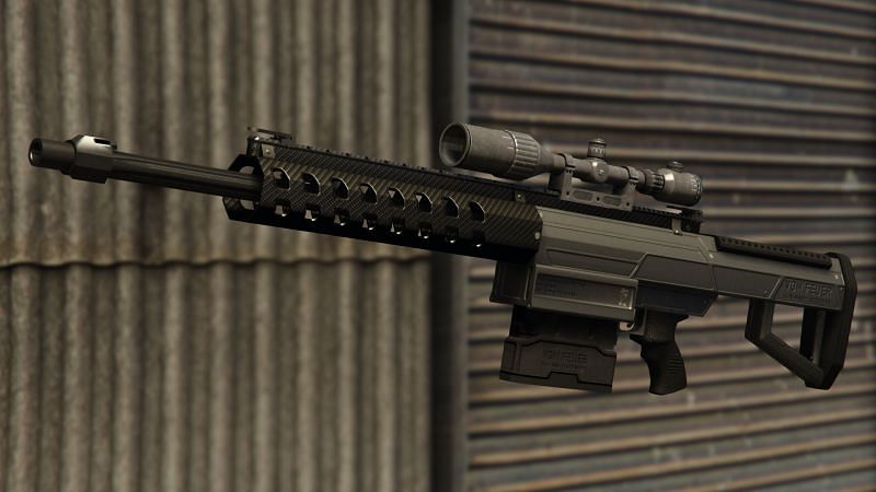 The Heavy Sniper Mk II in GTA Online (Image via Rockstar Games)
