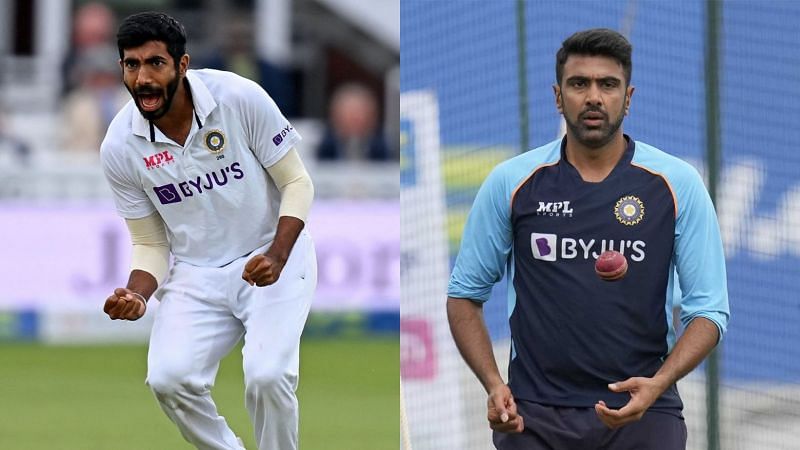 Jasprit Bumrah (L) and Ravichandran Ashwin moved opposite ways in the ICC Test rankings.