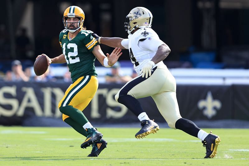 Green Bay Packers v New Orleans Saints - Aaron Rodgers