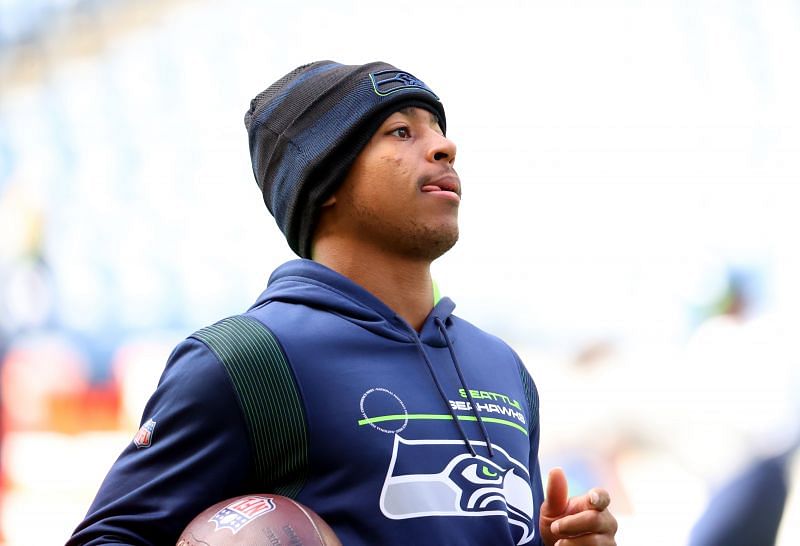 Tyler Lockett of the Seattle Seahawks