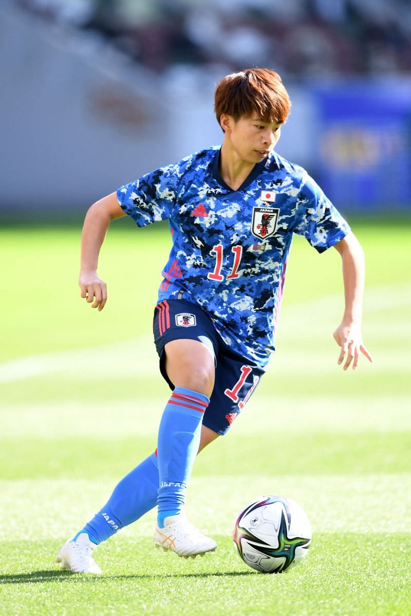 WE League: Mina Tanaka in action for Nadeshiko Japan
