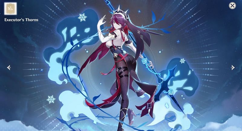 Rosaria&#039;s Splash Art (Image via Genshin Impact)