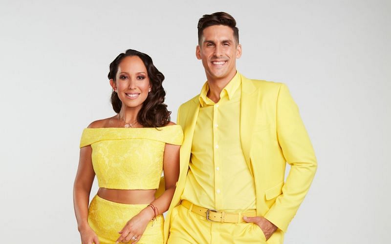 Dancing with the Stars duo Cheryl Burke and Cody Rigsby. (Image via Maarten de Boer/ ABC)