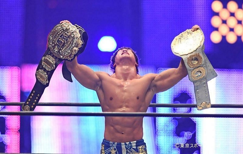 Kota Ibushi will be hoping to win the IWGP United States Heavyweight Title at the MetLife Dome