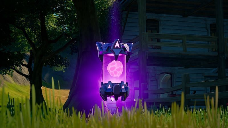 Alien Artifacts in Fortnite Chapter 2 Season 7 (Image via Fortnite)