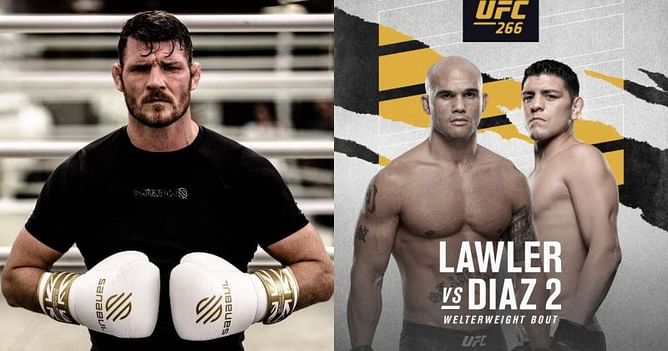 "Round three TKO" - Michael Bisping gives his prediction for Nick Diaz vs. Robbie Lawler 2 at UFC 266