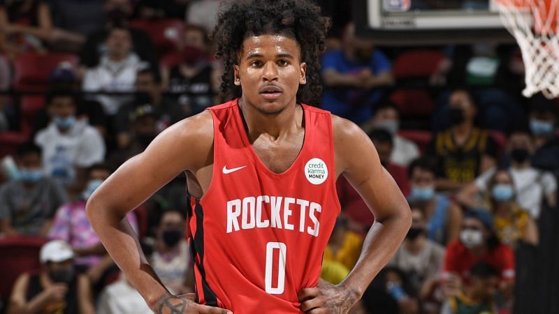 Jalen Green with the Houston Rockets in the 2021 NBA Summer League [Source: NBA India]