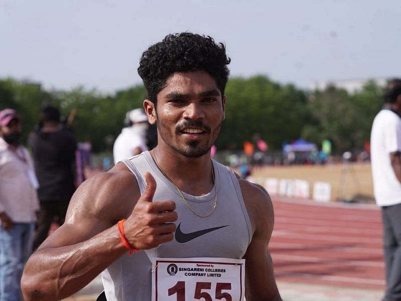K Naresh Kumar was the fastest athlete at the 60th National Open Athletics Championship