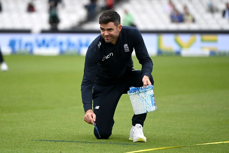 James Anderson is currently playing his 95th Test match on home soil