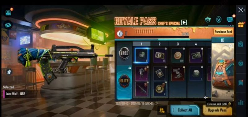 BGMI M3 RP rank 1 reward (Image via Mad Tamizha YT)