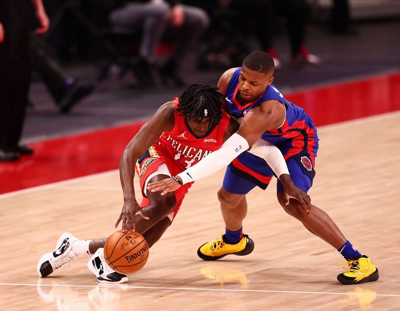 Kira Lewis Jr. in action for the Pelicans