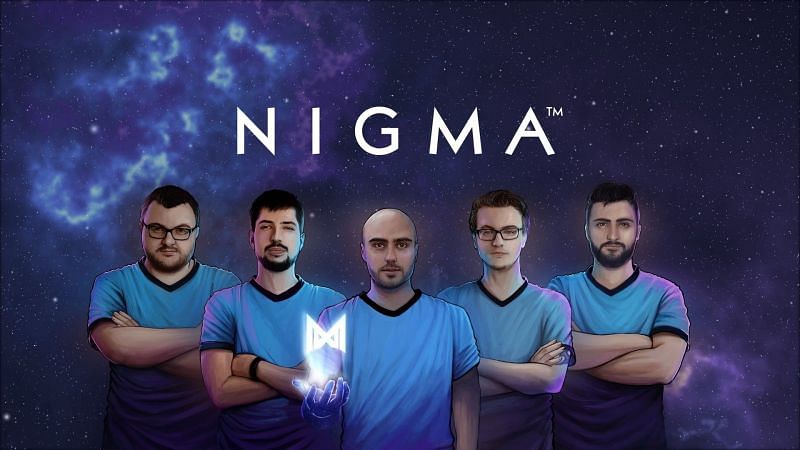 Roster of Team Nigma (Image via Team Nigma)