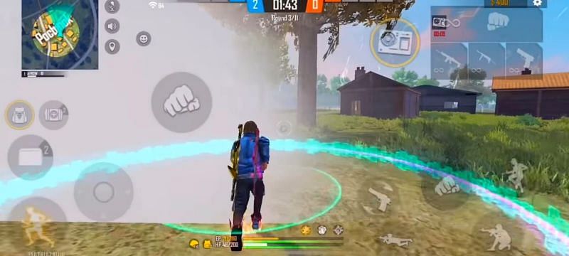 One can easily escape using smoke grenades in Free Fire (Image via Arrow gaming/YouTube)