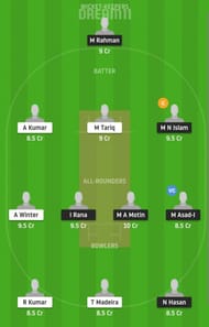 FRD vs CK Dream11 Fantasy Suggestion #1