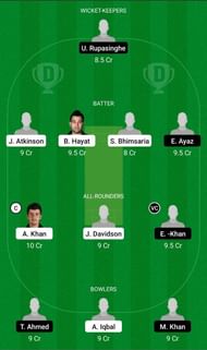 KCC vs DLSW Dream11 Team 2