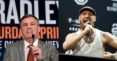 Teddy Atlas (left) and Conor McGregor (right)