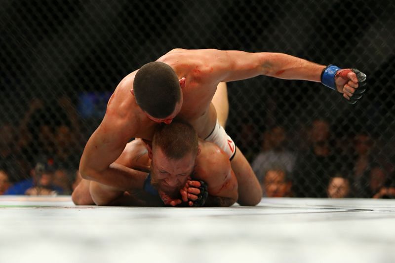 Conor McGregor&#039;s attempts to grapple with Nate Diaz backfired on him hugely.