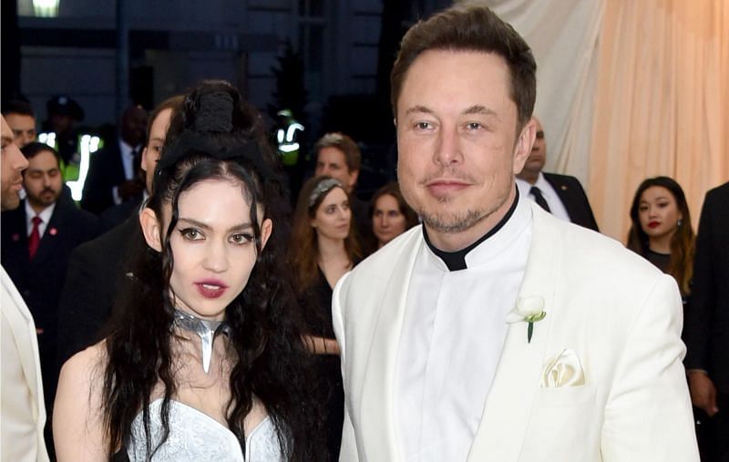 Elon Musk and Grimes break up after their three year-long relationship (Image via Getty)